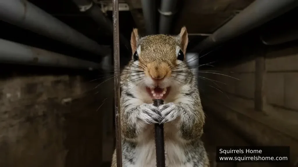 Tree Squirrels Strong Teeth